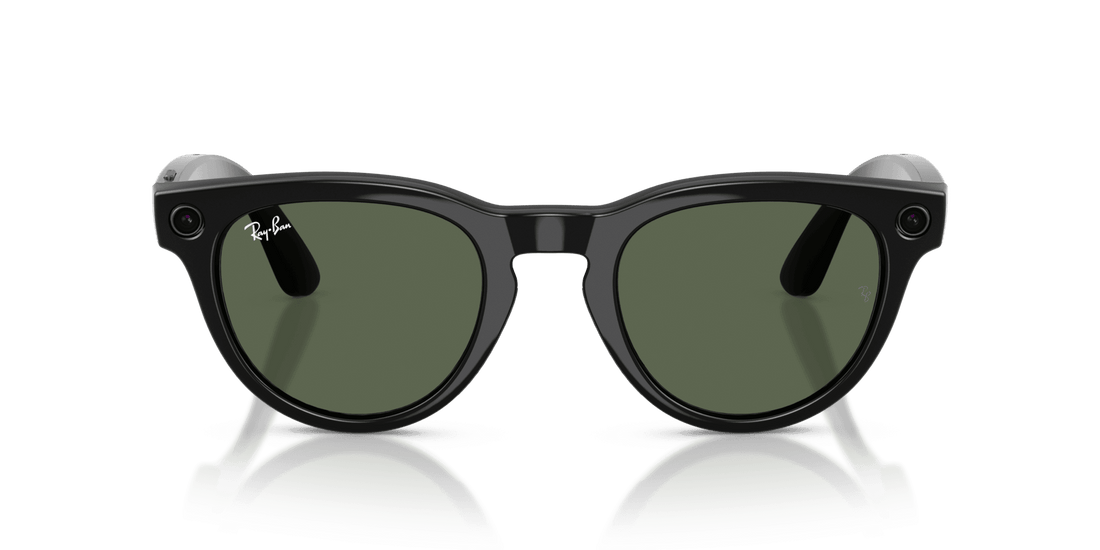Ray-Ban | Meta Headliner Shiny Black Sunglasses - Gen 2