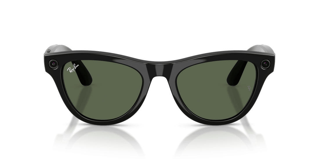 Ray-Ban | Meta Skyler Shiny Black Sunglasses - Gen 2