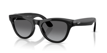 Ray-Ban | Meta Skyler Shiny Black Polarized Sunglasses - Gen 2