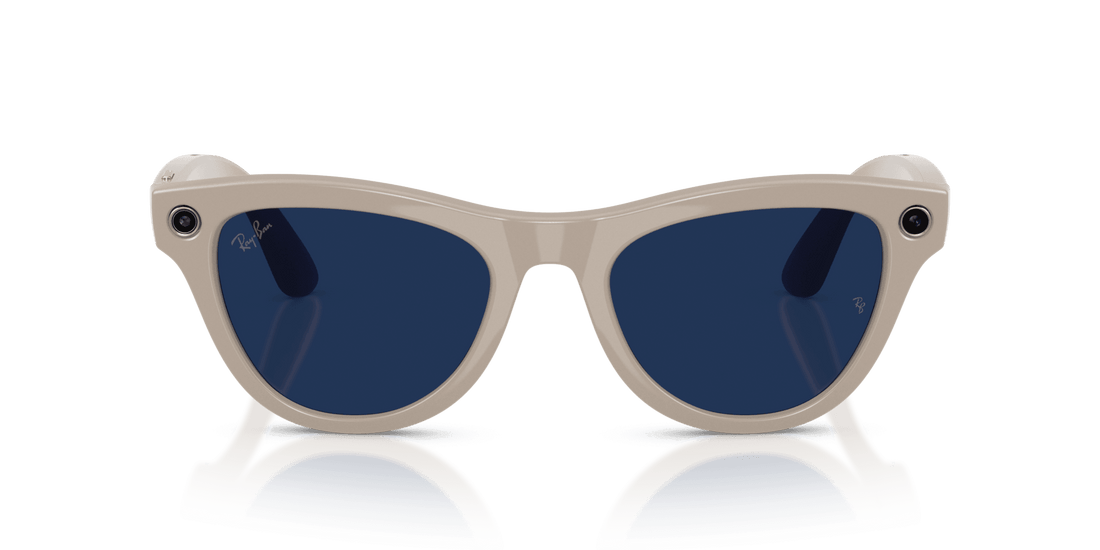 Ray-Ban | Meta Skyler Shiny Shiny Chalky Grey - Gen 2